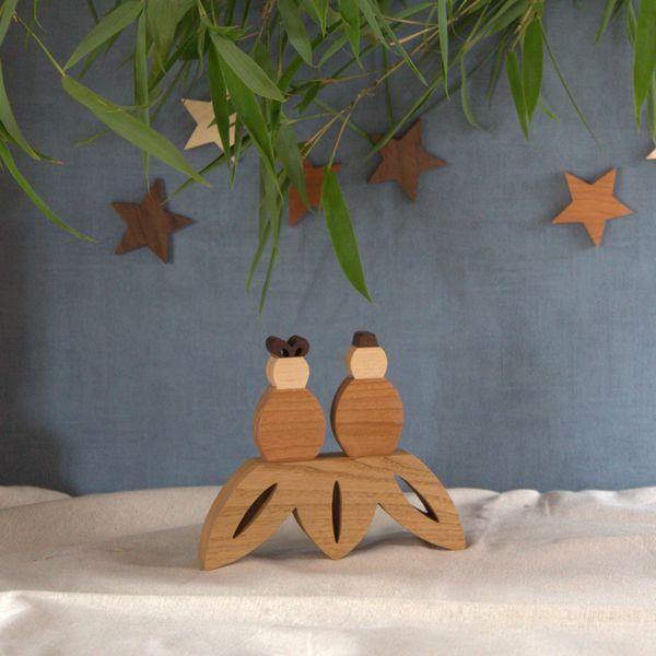 織り姫 彦星 七夕 オブジェ たなばた飾り1枚目の画像